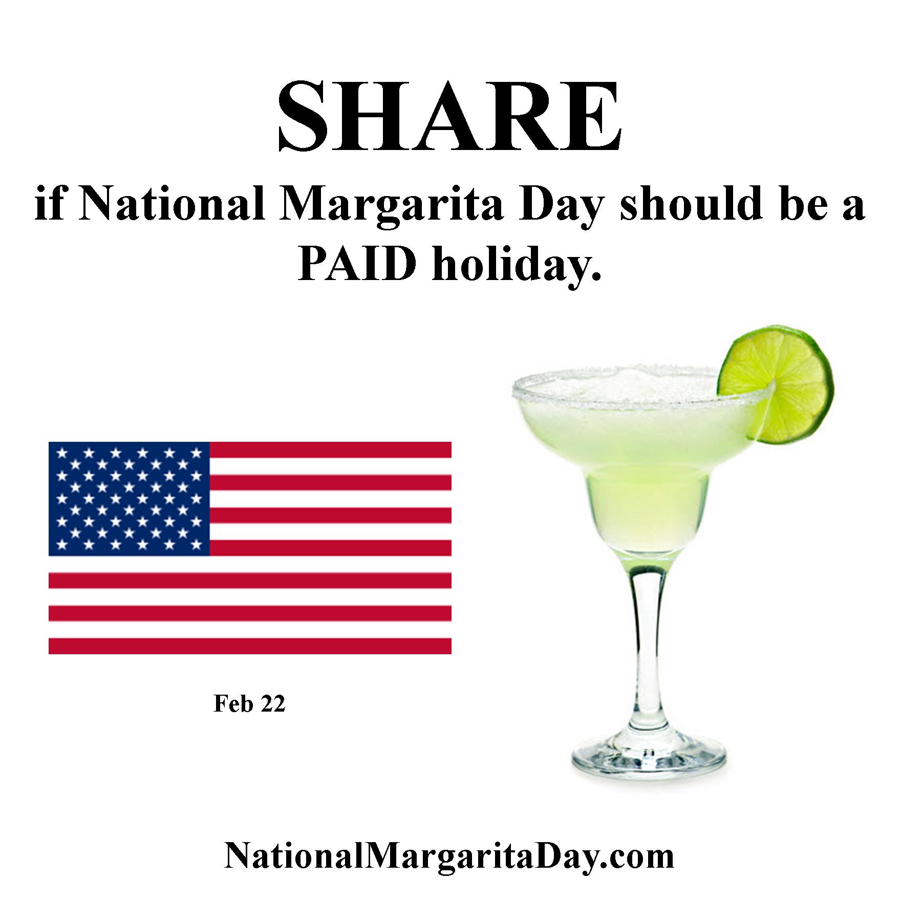 National Margarita Day A Paid Holiday? 